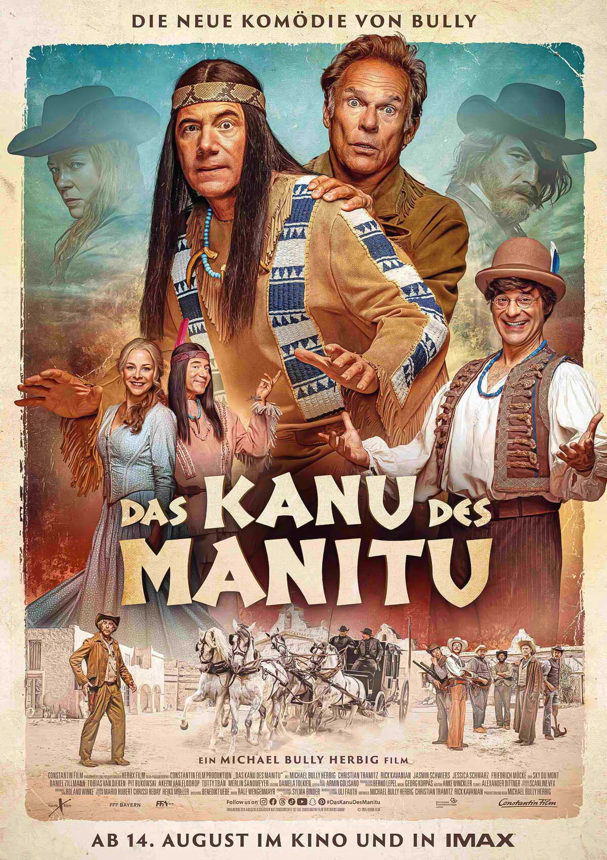 Das offizielle "Das Kanu des Manitu" Kino-Poster