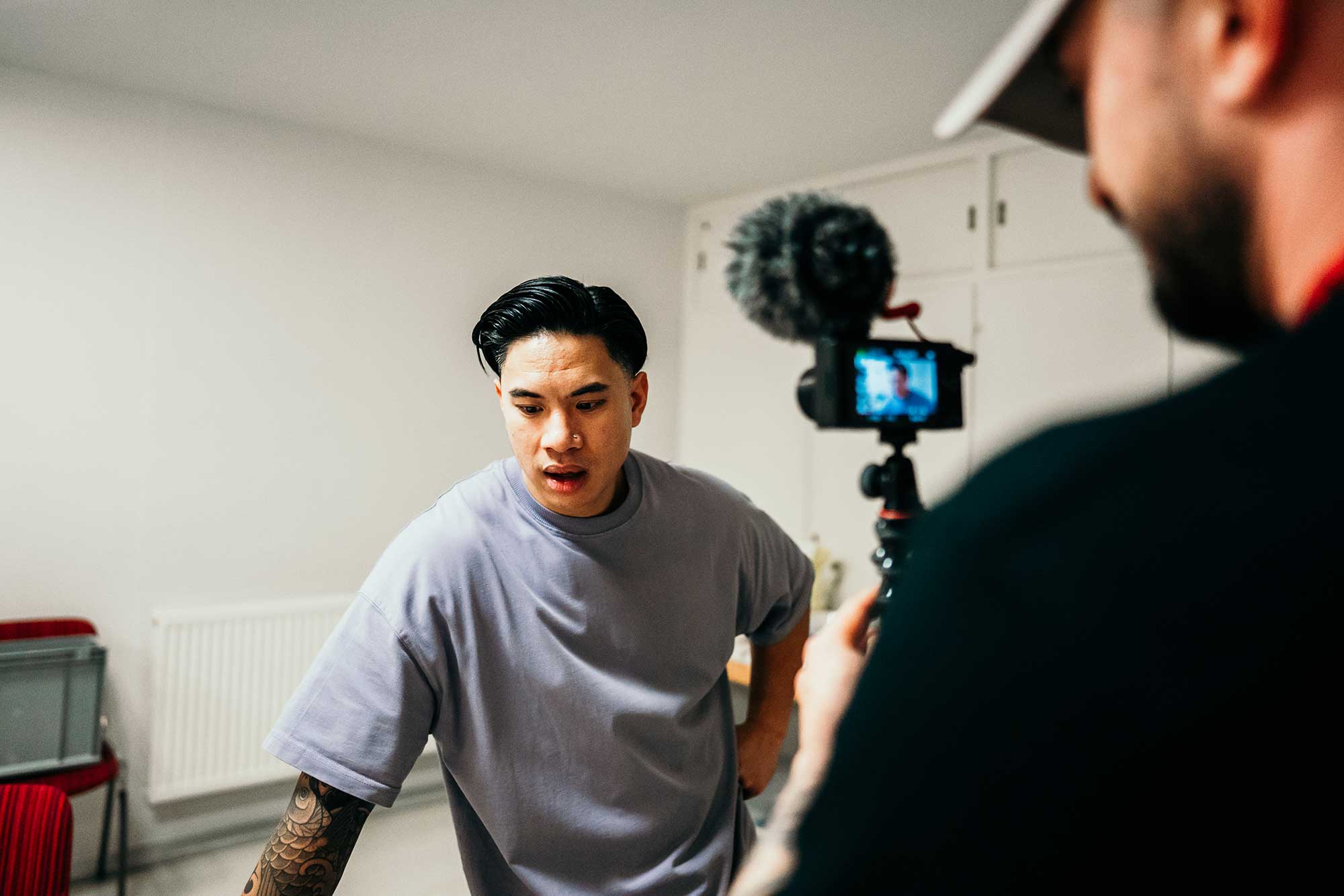 Schauspiel - Tutty Tran vor der Kamera 