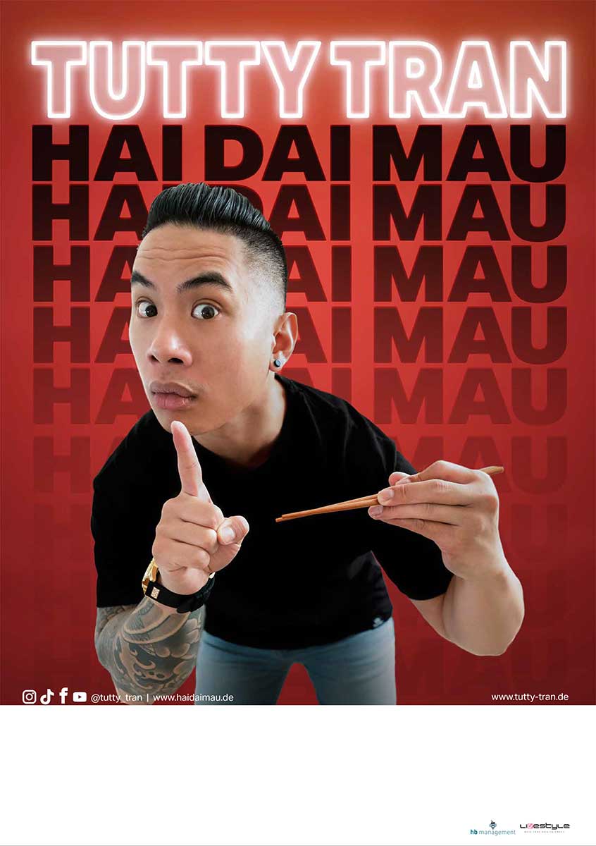 Tutty Tran Hai Dai Mau Tour-Poster