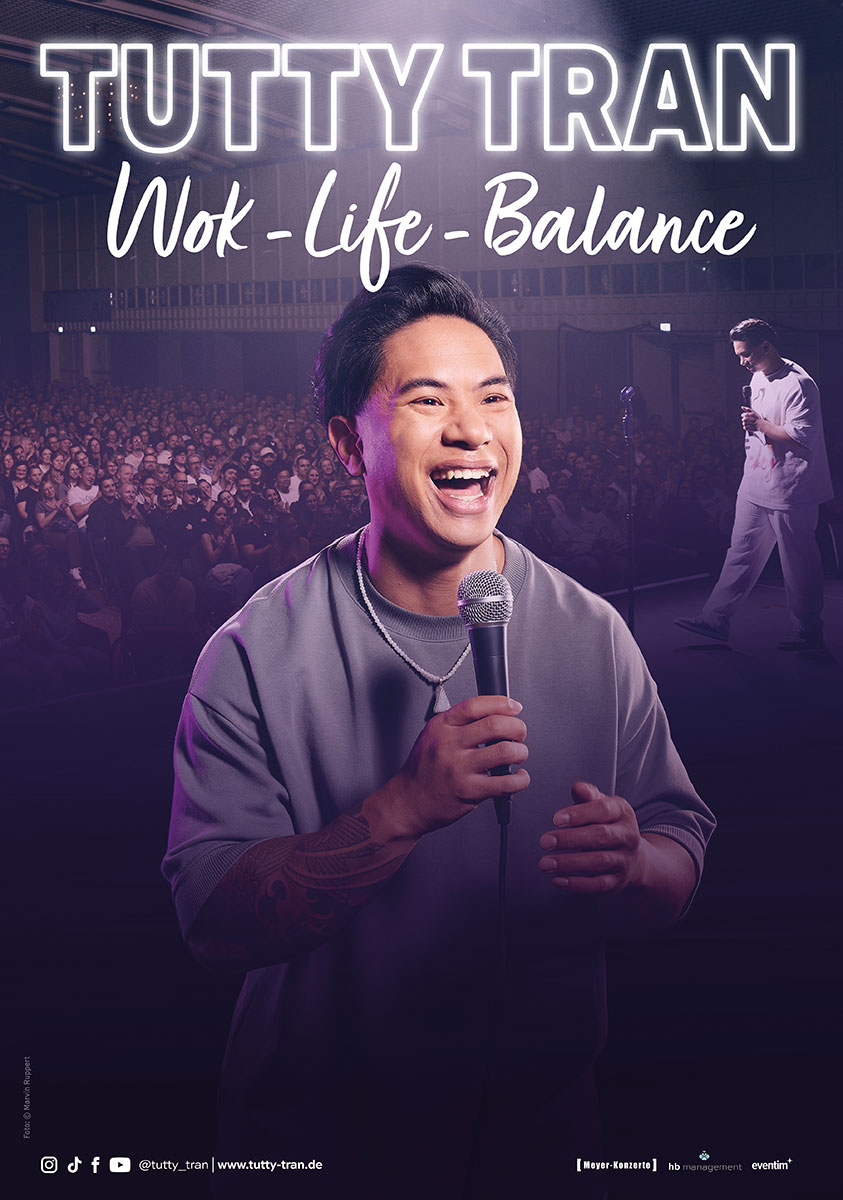 Tutty Tran Wok-Life-Balance Tour-Poster